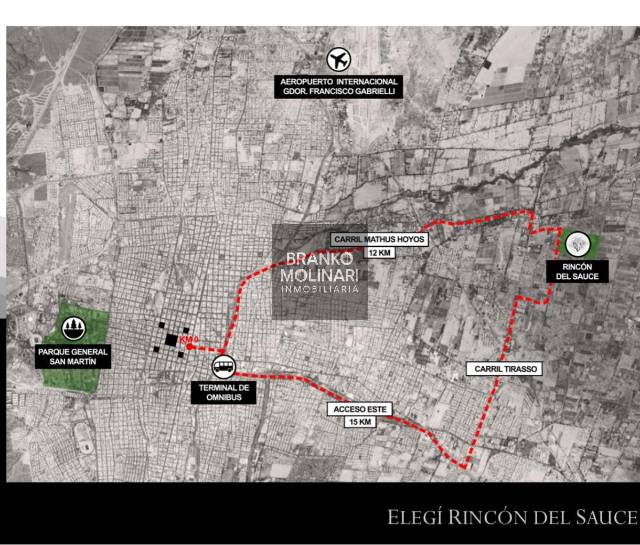 Lote en venta en Barrio Rincon del Sauce, guaymallen